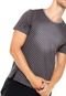 Camiseta Asics Training Stripe SS Tee Cinza - Marca Asics