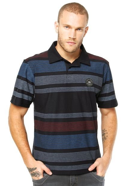 Camisa Polo Hang Loose Stripe Azul - Marca Hang Loose