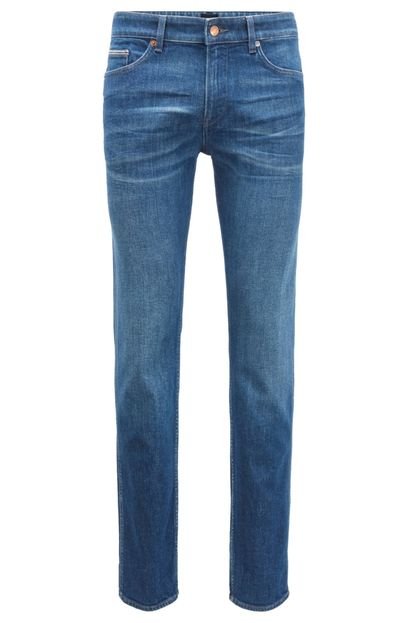 Calça Jeans BOSS Delaware3 Azul marinho - Marca BOSS