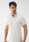 Camisa Polo Forum Reta Friso Off-White - Marca Forum