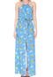 Vestido Mercatto Longo Floral Azul - Marca Mercatto