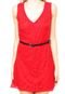 Vestido DAFITI ONTREND Clean Vermelho - Marca DAFITI ONTREND