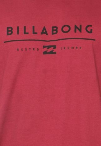 Camiseta Billabong Unity Vermelha