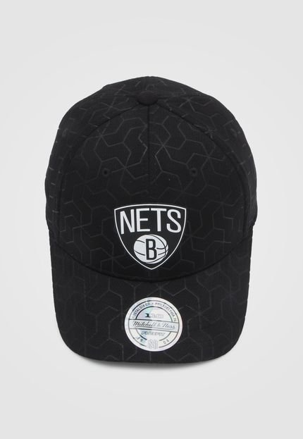 Boné Mitchell & Ness Brooklyn Nets Preto - Marca Mitchell & Ness