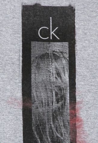 Camiseta Calvin Klein Jeans Basic Cinza