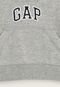 Blusa de Moletom Infantil GAP Logo Cinza - Marca GAP