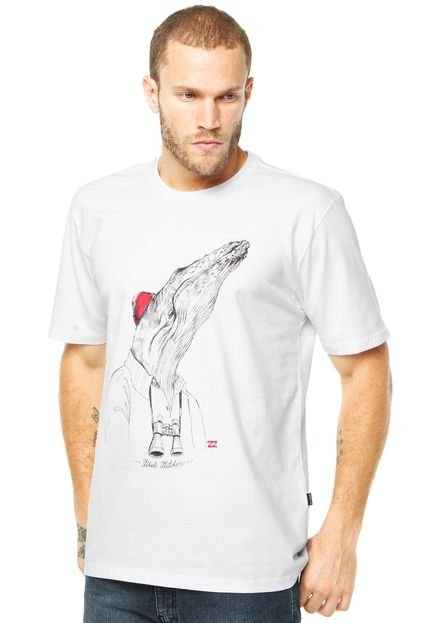 Camiseta Billabong Whale Wather Branca - Marca Billabong