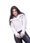Jaqueta Premium Forrada P.U. Slim Sherpa Inverno Berlim  Branco - Marca Cia do Vestido