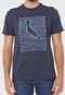 Camiseta Reserva Linhas Azul-Marinho - Marca Reserva