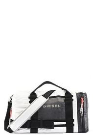 Bolso Cage M Cage Duffle M Travel Bag Gris Diesel