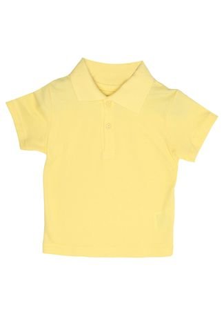 Camisa Polo Rovitex Menino Amarelo