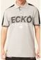 Camisa Polo Ecko Piquet Especial Cinza - Marca Ecko