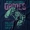 Camiseta Feminina Play Fictional Games - Azul Marinho - Marca Studio Geek 