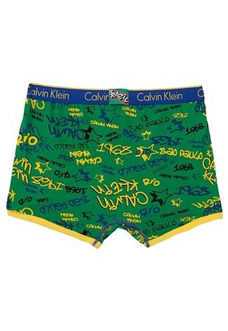 Cueca Calvin Klein Underwear Life Verde - Compre Agora