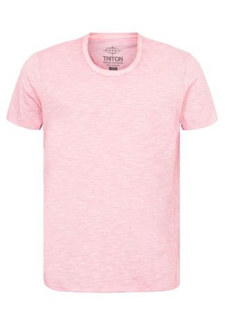 Camiseta Triton Long Rosa