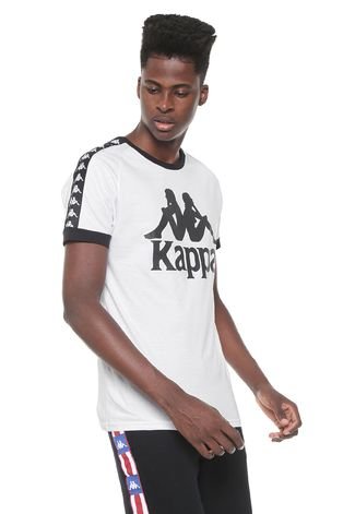 Camiseta Kappa Authentic Due Due Branca
