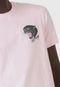 Camiseta Ed Hardy Black Panther Signature Rosa - Marca Ed Hardy