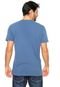 Camiseta Aramis Regular Fit Folhagem Azul - Marca Aramis