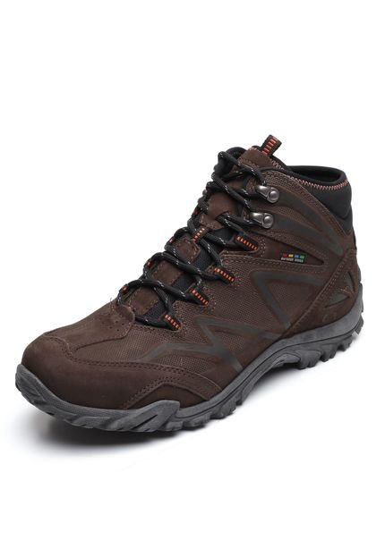 Bota Couro Braddock Nobuck Marrom - Marca Braddock