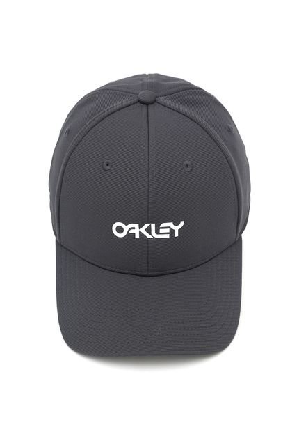 Boné Oakley Stretch Hat Grafite - Marca Oakley