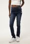 Calça Jeans Calvin Klein Jeans Skinny 5 Pockets Embossed Azul-Marinho - Marca Calvin Klein Jeans