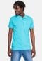 Camisa Polo HD Masculina Sleeve Azul Turquesa - Marca HD Hawaiian Dreams