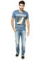 Camiseta Sommer Mini Garage Rock Azul - Marca Sommer