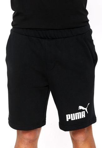 Bermuda Puma Ess No.1 Sweat 9 Preta