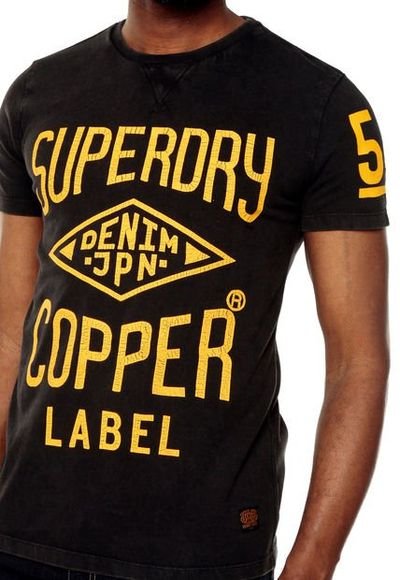 Camiseta Superdry Original Luz Negra, Camiseta Masculina Superdry Usado  96073740