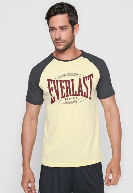 Camiseta Everlast Logo Amarela - Marca Everlast