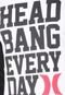 Camiseta Hurley Head Bang Branca - Marca Hurley