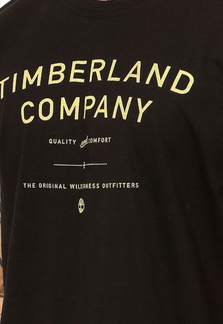 Camiseta Timberland Company Preta