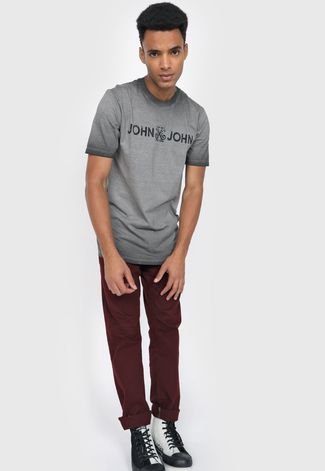 Camiseta John John Basic Cinza - Compre Agora