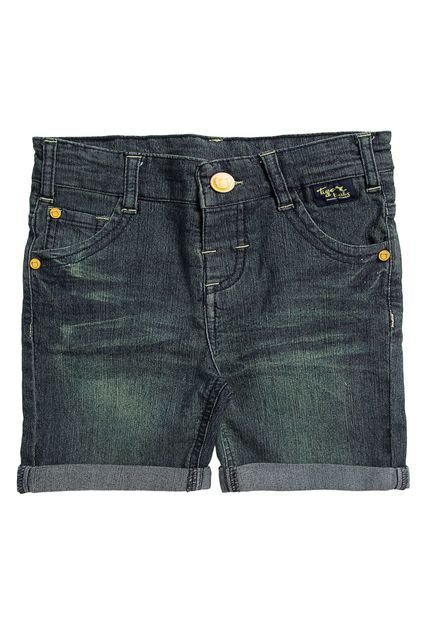 Bermuda Jeans Tigor T. Tigre Estilo Azul - Marca Tigor T. Tigre