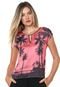 Blusa Cativa Estampada Rosa - Marca Cativa