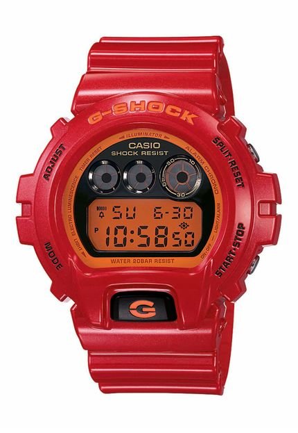 Relógio G-Shock DW-6900CB-4DS Vermelho - Marca G-Shock