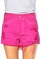 Short Sarja Forum Boyfriend Rosa - Marca Forum