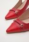 Scarpin Jorge Bischoff Recortes Vermelho - Marca Jorge Bischoff