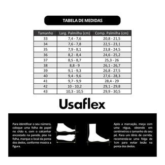 Mocassim Usaflex Feminino Salto Anabela Couro Com Ziper 6262PL