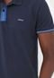 Camisa Polo Colcci Reta Frisos Azul-Marinho - Marca Colcci