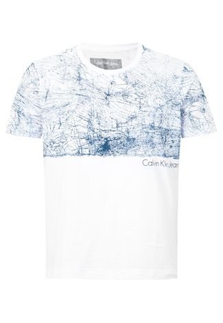 Camiseta Calvin Klein Jeans Line Branca