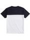 Camiseta Nautica Masculina Colorblock Marinho e Branca - Marca Nautica