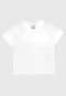 Camiseta Alakazoo Manga Curta Menino Branco - Marca Alakazoo