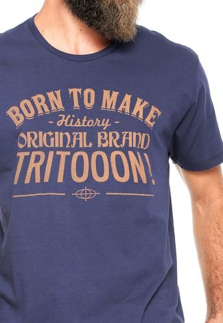 Camiseta Triton Born To Make Azul