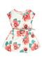 Vestido Brandili Floral Multicolorido - Marca Brandili