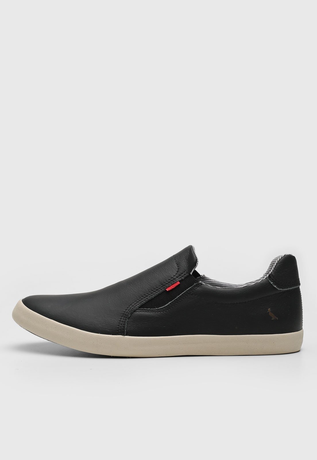 Slip On Reserva Pespontos Preto - Marca Reserva