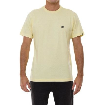Camiseta Quiksilver Transfer Masculina Amarelo Claro - Marca Quiksilver