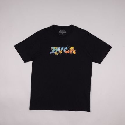 Camiseta Manga Curta RVCA R471A0381 Preta - Marca RVCA