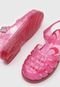 Sandália Infantil Pimpolho Translúcida Rosa - Marca Pimpolho