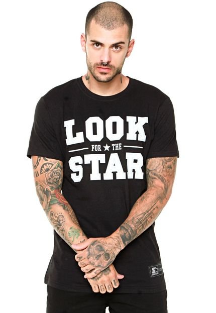 Camiseta Starter Look Preta - Marca S Starter